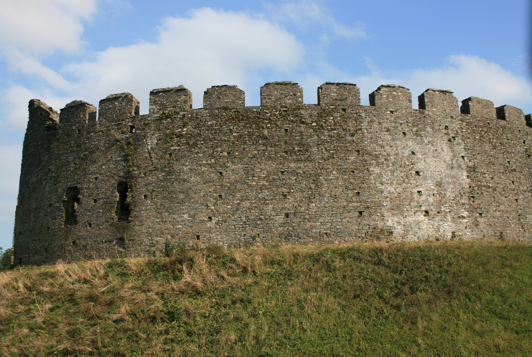Restormel Castle Ruins, Cornwall, UK